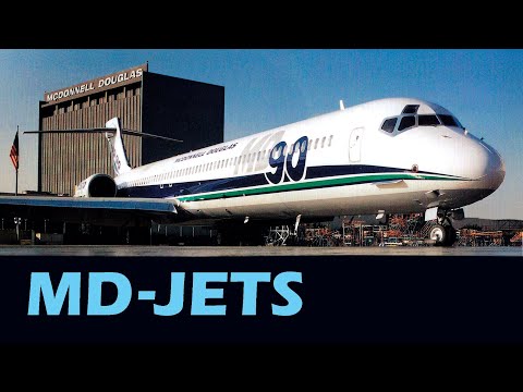 MD JETLINERS - THE "MAD DOGS!" - McDonnell Douglas jet airliners built in Long Beach, California.