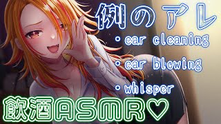 【#ASMR】もう色々終わったから飲んだっていいだろ飲酒ASMR。#earblowing #earcleaning #wispering  【風見くく / ななしいんく】のサムネイル