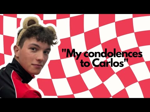 Ollie Bearman being the CUTEST human alive for 6 minutes straight