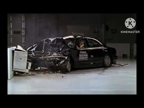 Crash Test 1995-2002 Mazda Millenia / Eunos 800 / Xedos 9 Frontal Offset IIHS