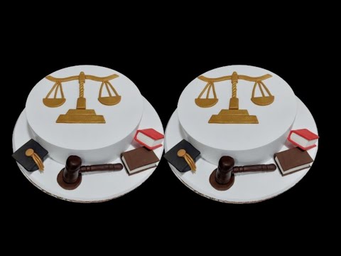 Judge And Advocate Retirement Cake 2 Kg Pineapple 🍍 Lawyer Theme cake Decorating Ideas!