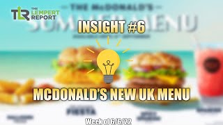 McDonald's New UK Menu