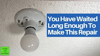 How To Install A Light Fixture With Pull Chain
