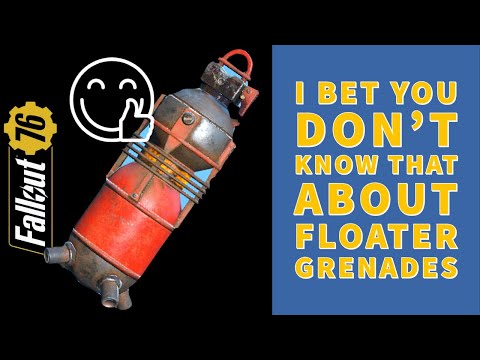 Floater Grenades are OP... (Kind of) - Fallout 76 Steel Dawn