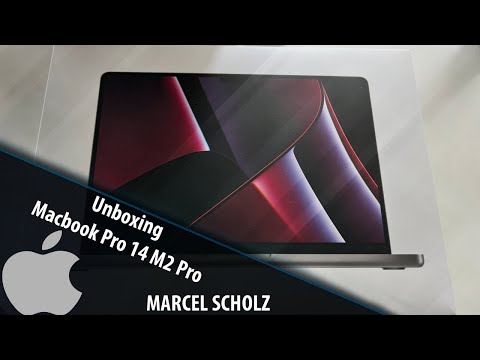 Unboxing Macbook Pro 2023 14 Zoll M2 Pro | Marcel Scholz