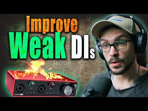 Metal GUITAR DI Weak? Fix CHEAP INTERFACE