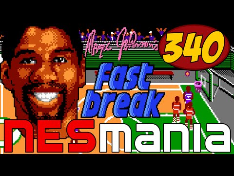 340/710 Magic Johnson's Fast Break - NESMania