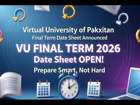 Final Exam Schedule Utrgv