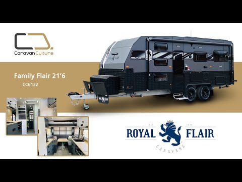 2021 Royal Flair Family Flair 21'6 Family Caravan (CC6132)