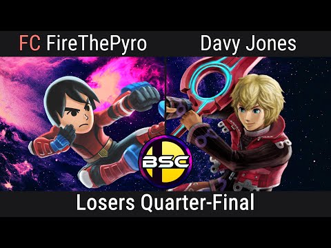 FireThePyro (Mii Brawler) VS Davy Jones (Shulk) | A.R.CADE Series #34 - Losers Quarters