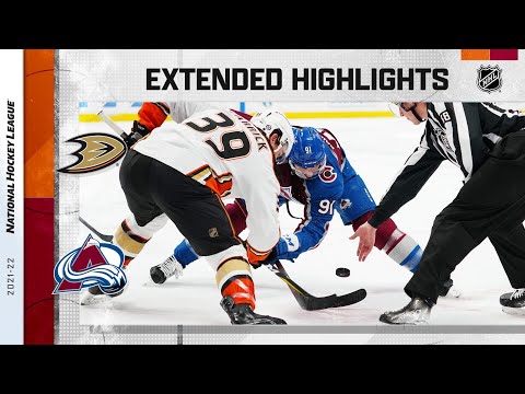 Anaheim Ducks vs Colorado Avalanche Jan 2, 2022 HIGHLIGHTS