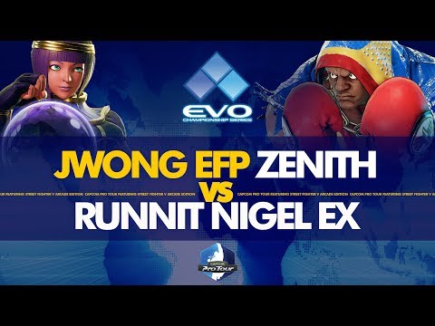 JWONG EFP Zenith (Menat) VS Runnit Nigel EX (Balrog) - EVO 2019 Pools - CPT 2019