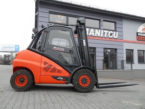 Wózek widłowy Linde H50D 02 2014 BD 4628