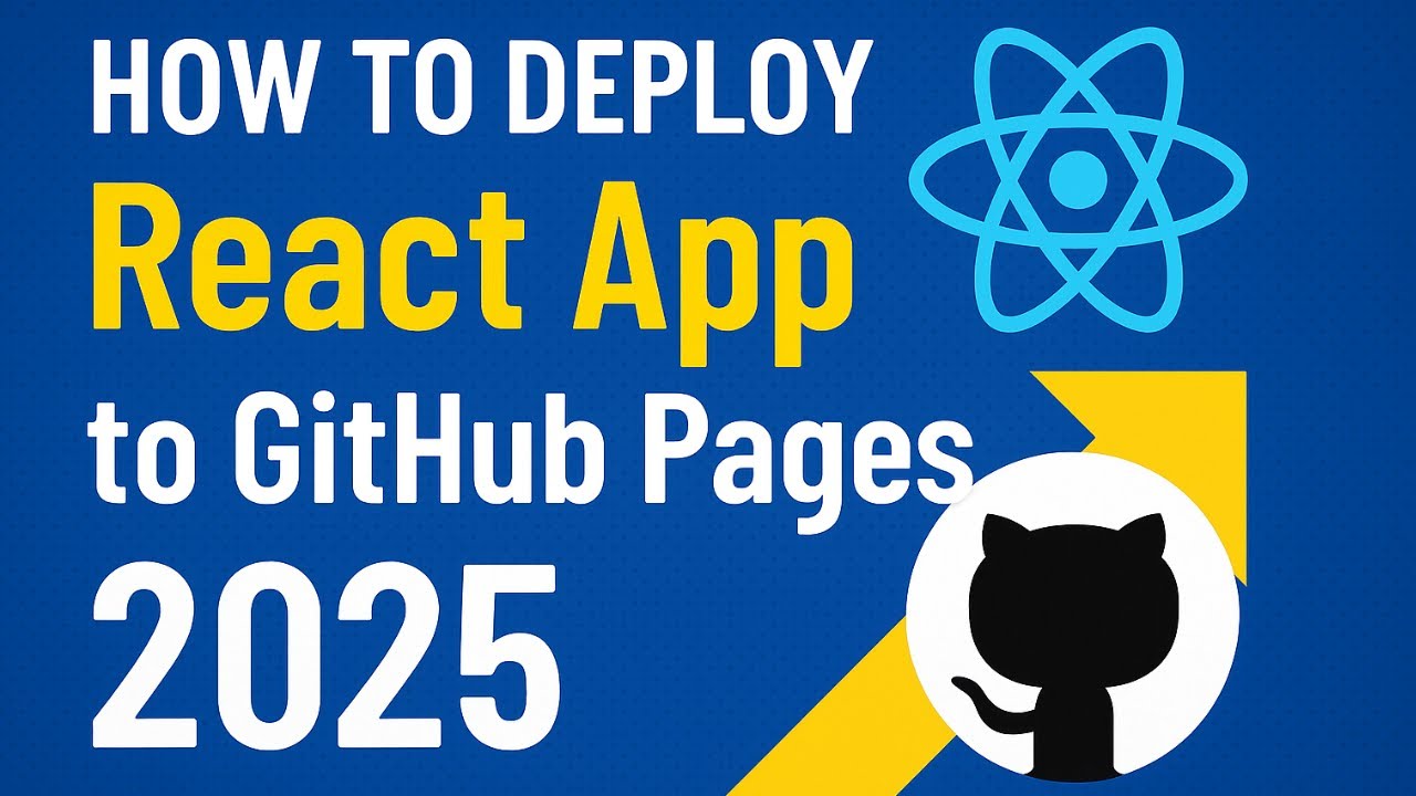 How to deploy React App to GitHub Pages