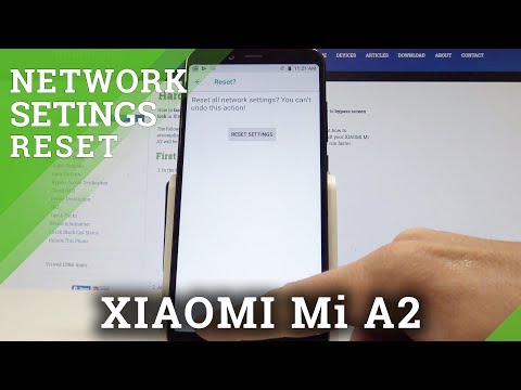 How to Reset Network Settings in XIAOMI Mi A2 - Restore Network