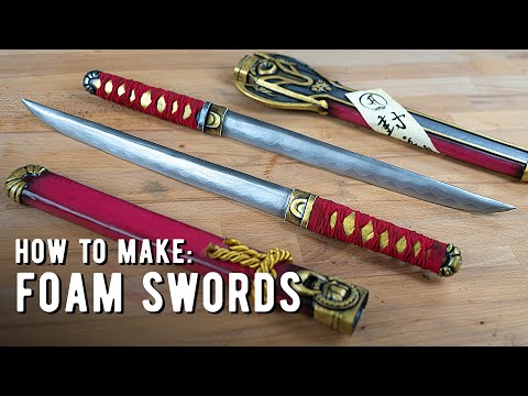 Easy Foam Sword Tutorial | Taki - Soul Calibur 6