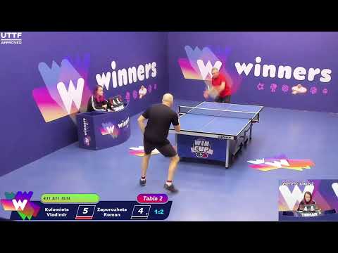 WINners CUP table 2  04.11  Kolomiets Vladimir - Zaporozhets Roman 11:45