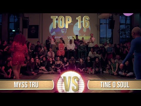 MYSS TRU (UK) vs TINE (FRANCE) | WAACKING TOP 16 | All Europe Waacking Festival 2020