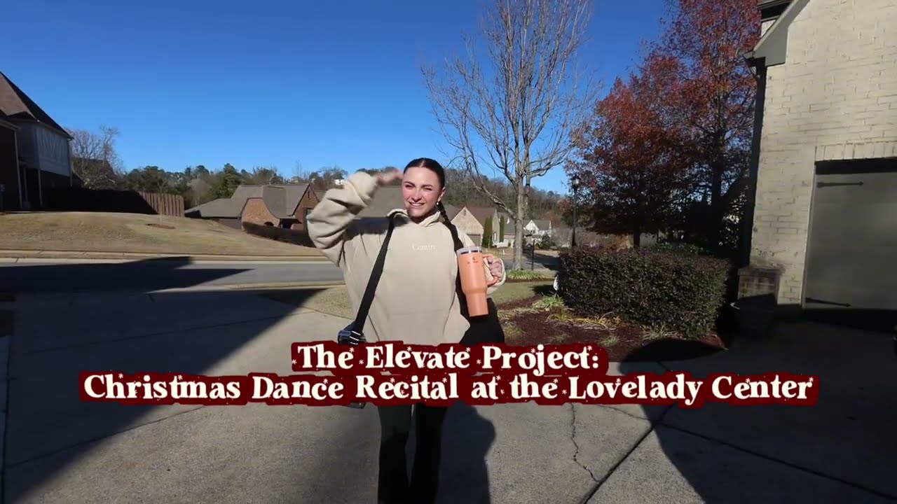 The Elevate Project: Christmas Recital at the Lovelady Center!
