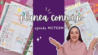 👉 PLAN WITH ME MARZO ✨ Agenda Moterm + Stickers Manoa | Organización real de mamá
