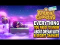 Everything You Need To Know About The Dream Suite & Secret Changes! Animal Crossing New Horizons
