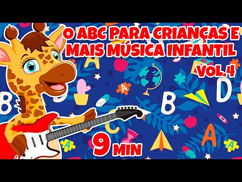 O ABC para crianças e mais música infantil Vol. 4 - Giramille 9 min | Desenho Animado Musical