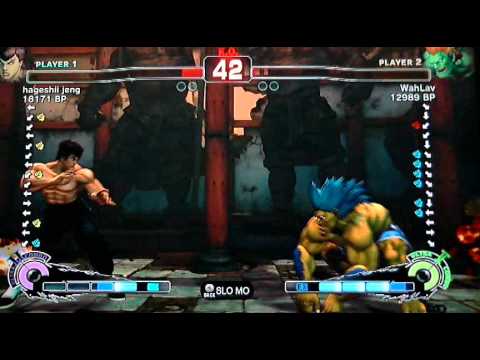 hageshii jeng [fei long] vs [blanka]