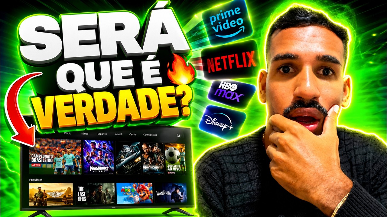 🚨 A melhor alternativa de IPTV chegou em 2026? Eu testei e mostrei tudo! 😱📺