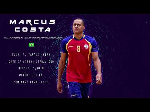 The best of Marcus Costa (Outside hitter/Ponteiro) 2019/2020 - PLAYERS ON VOLLEYBALL