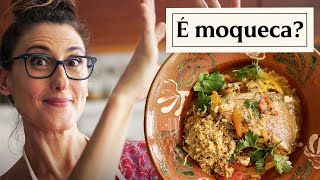 Ensopado de peixe com leite de coco