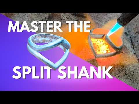 How to Make a Stunning Split Shank Sterling Silver Ring