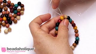 How to Secure a Stretch Cord Bracelet