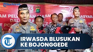 Bogor Hari Ini: Sambut Hut Polda Metro Jaya ke-73, Warga Bojonggede Kedatanga Irwasda