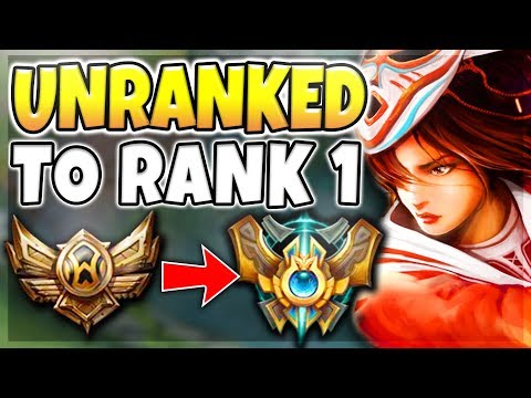 THE SERIES RETURNS! ABUSING AKALI TO CHALLENGER! Unranked To Rank 1! - League of Legends