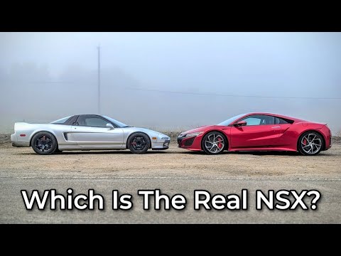 1991 Acura NSX vs 2017 Acura NSX - Head to Head Review!