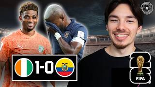 Ecuador Finally Beaten, Diallo The Hero, Les Éléphants Are Legit | Ivory Coast 1 Ecuador 0 Reaction
