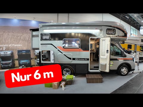 überrollt CHINA Deutschland mit WOHNMOBILEN? MESSE NEUHEITEN 2025 Deddle 6m mit Slideout