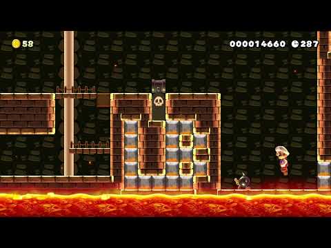 [NSBSD] 8-2: Bob-omb Chambers by LordBows14 🍄Super Mario Maker 2 ✹Switch✹ #bsz