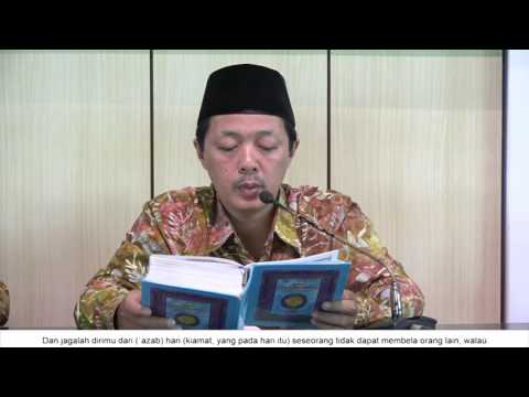 Jihad Pagi MTA TV 11-12-2016 - Pemberi Syafaat