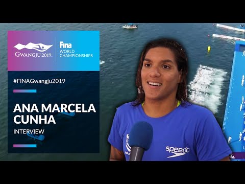 Плавание Ana Marcela Cunha — Interview | FINA World Championships 2019 — Gwangju