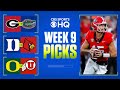 College Football Week 9 PICKS + BEST BETS I CBS Sports