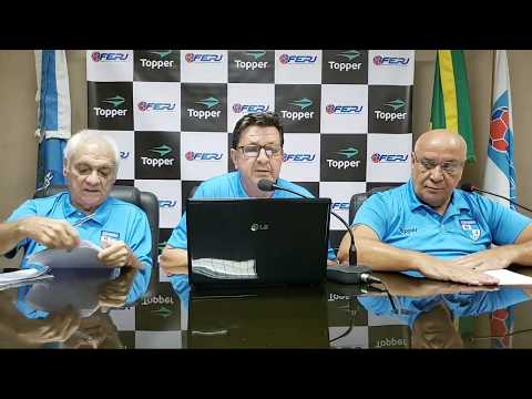 FERJ  Audiência Pública da Escala dos Árbitros.
