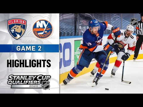 NHL Highlights | Panthers @ Islanders, GM2 - Aug. 4, 2020