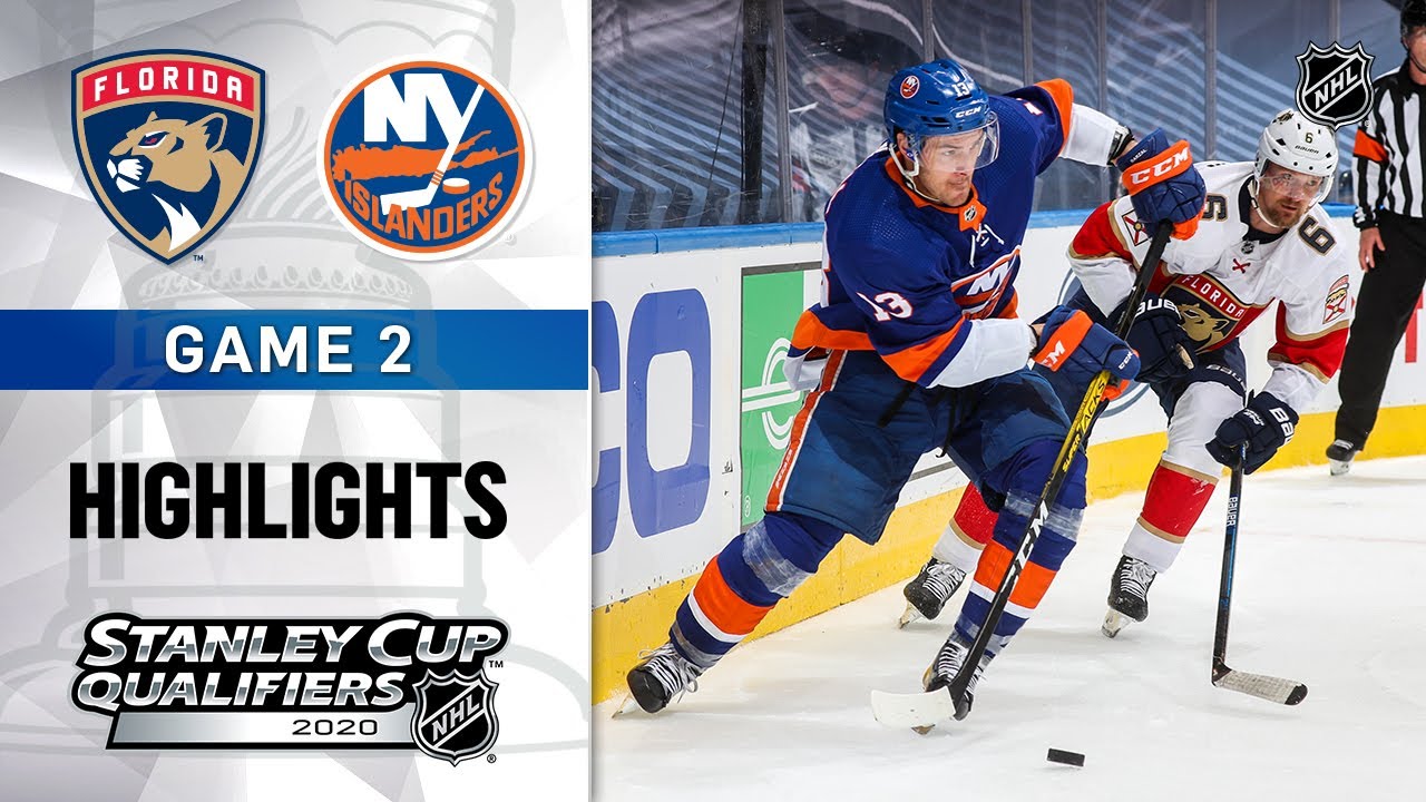 NHL Highlights | Panthers @ Islanders, GM2 - Aug. 4, 2020