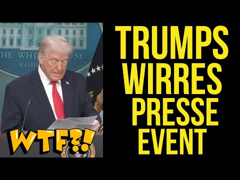 Trump verliert jede Kontrolle – diese Pressekonferenz ist brandgefährlich