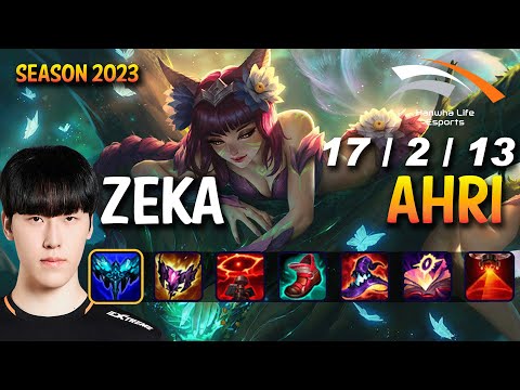HLE Zeka AHRI vs YONE Mid - Patch 13.16 KR Ranked