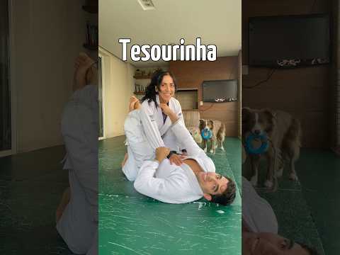 Tesourinha é mais uma raspagem que todo faixa branca precisa saber #shortssprintbrasil #jiujitsu