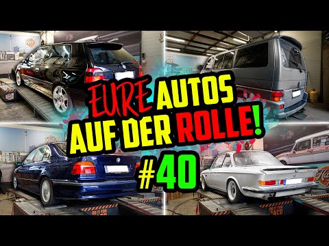 BMW E9 CSL & Golf 3 VR6 TURBO! - Prüfstandstag Halle77 - MARCO nimmt EURE Autos ran!