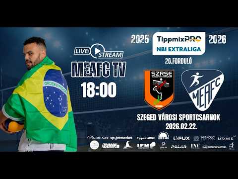 Tippmix Pro Férfi NB1 Extraliga Vidux-Szegedi RSE  -  MEAFC Peka Bau