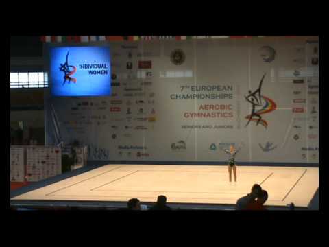 EM 2011 Sports Aerobics  Castoldi Michela ITA2